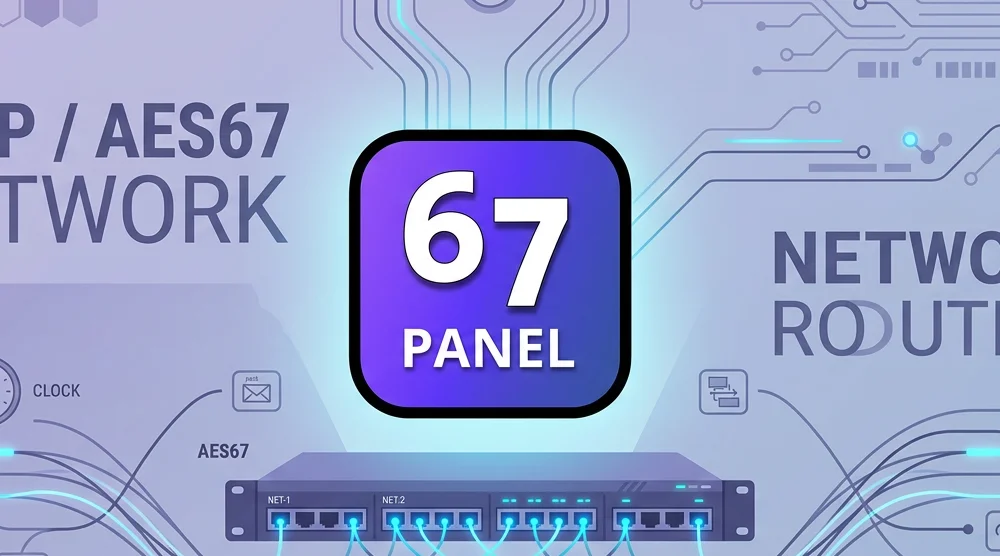 AES67 Panel Config